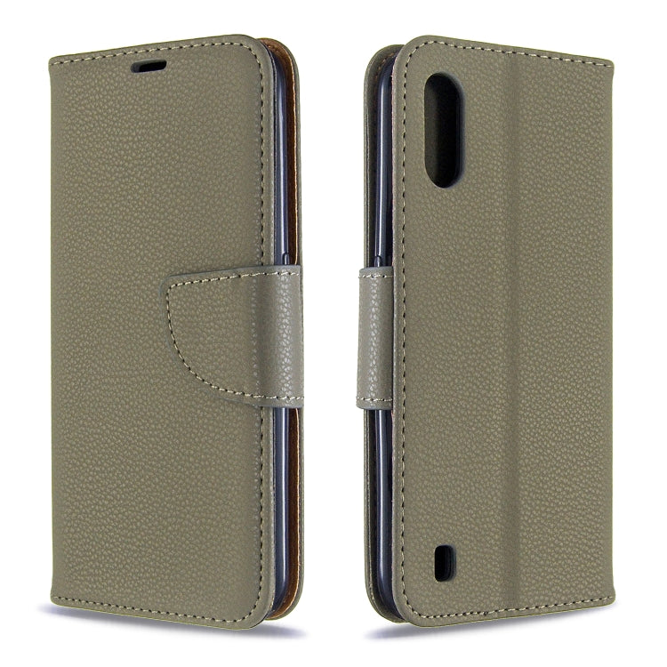 For Xiaomi Redmi K30 Litchi Texture Pure Color Horizontal Flip PU Leather Case with Holder & Card Slots & Wallet & Lanyard