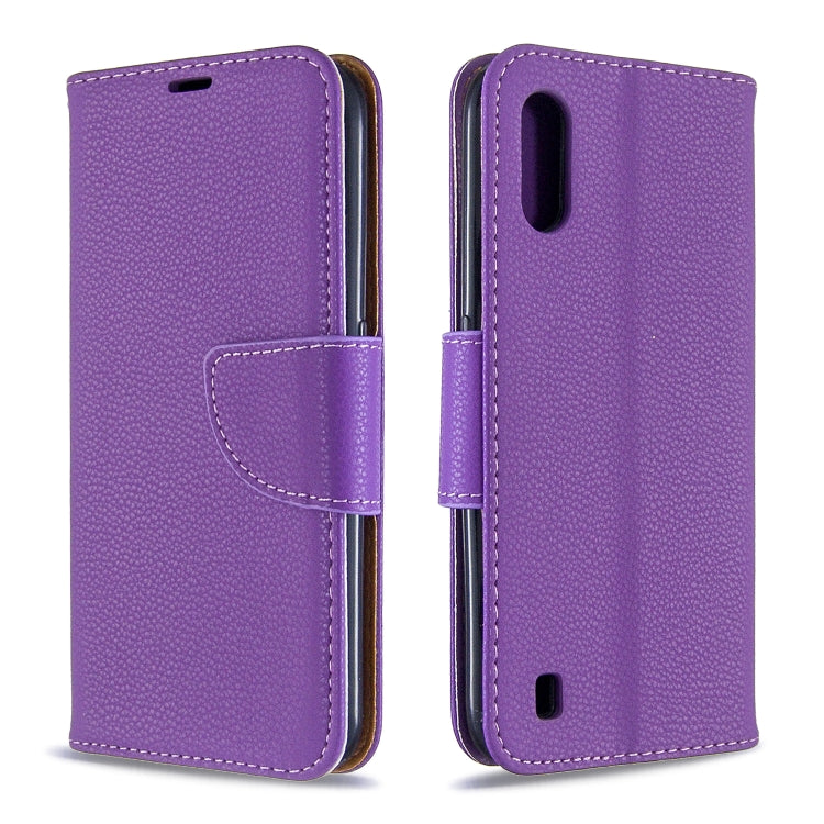 For Xiaomi Redmi K30 Litchi Texture Pure Color Horizontal Flip PU Leather Case with Holder & Card Slots & Wallet & Lanyard