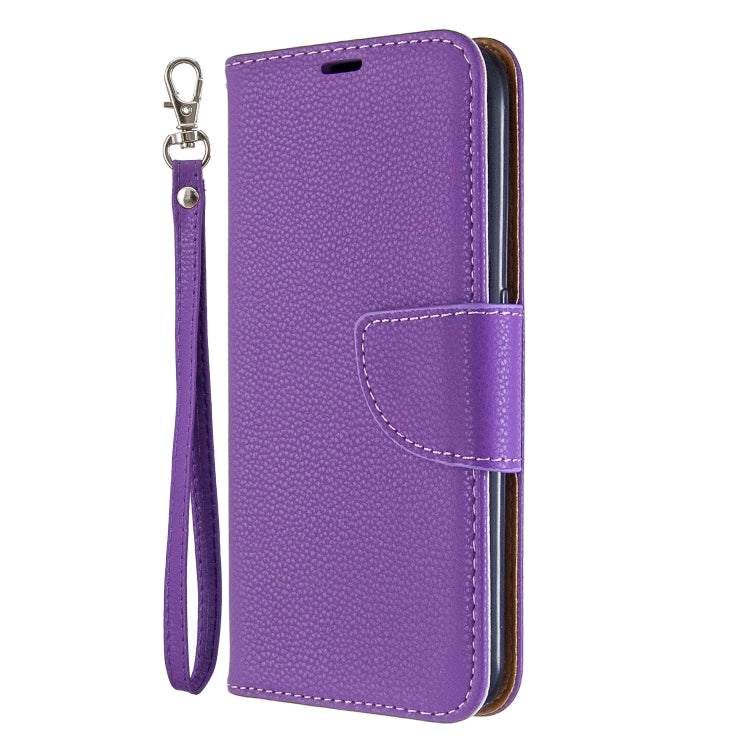 For Xiaomi Redmi K30 Litchi Texture Pure Color Horizontal Flip PU Leather Case with Holder & Card Slots & Wallet & Lanyard