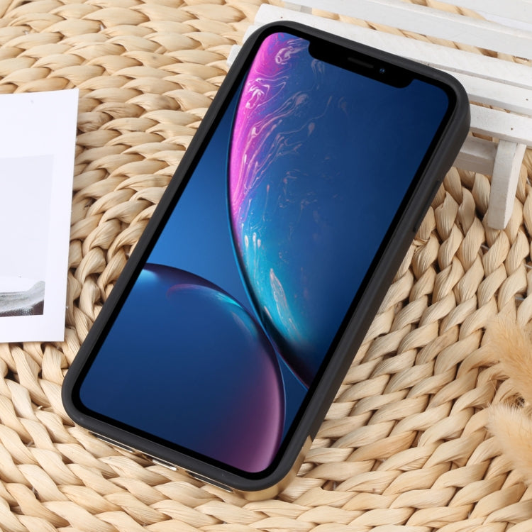 For iPhone XR TPU + Electroplated PC Phone Case