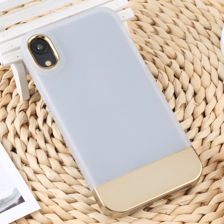 For iPhone XR TPU + Electroplated PC Phone Case