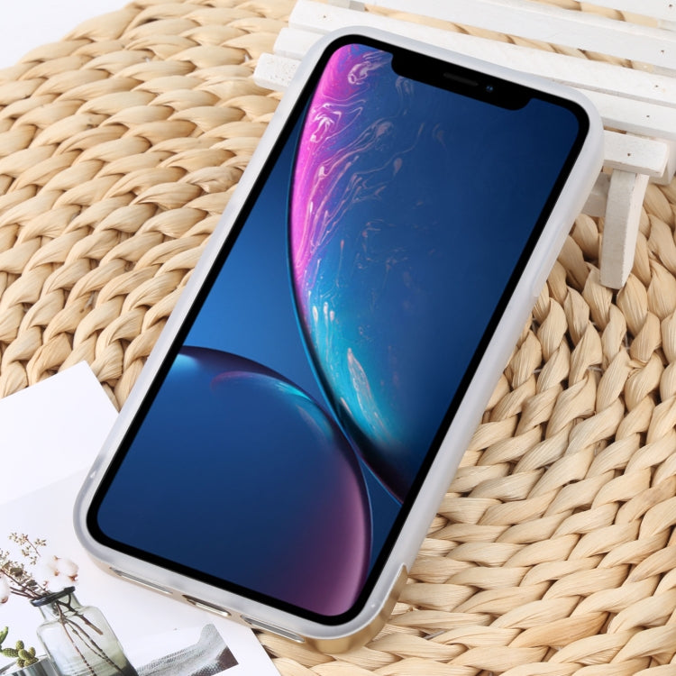 For iPhone XR TPU + Electroplated PC Phone Case