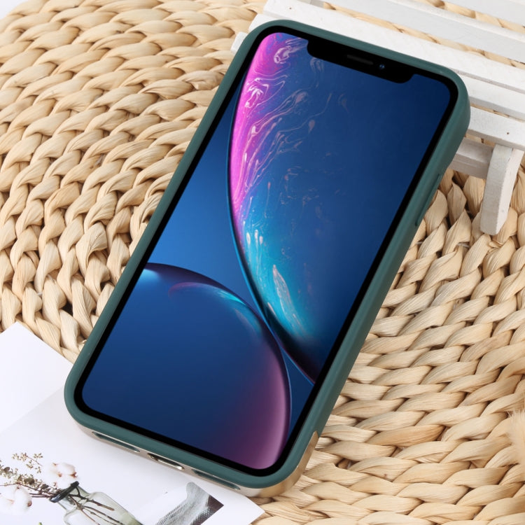 For iPhone XR TPU + Electroplated PC Phone Case