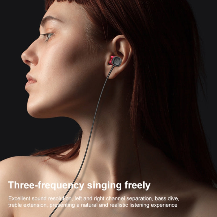 USAMS EP-46 Mini 3.5mm Aluminum Alloy In-Ear Wired Earphone, Length: 1.2m