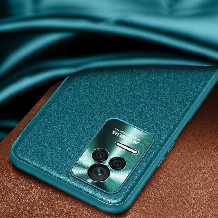 For Xiaomi Redmi K50 Pro Plain Skin Leather Phone Case