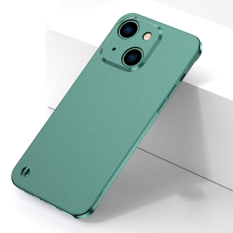 For iPhone 13 Electroplating Frosted Frameless Phone Case