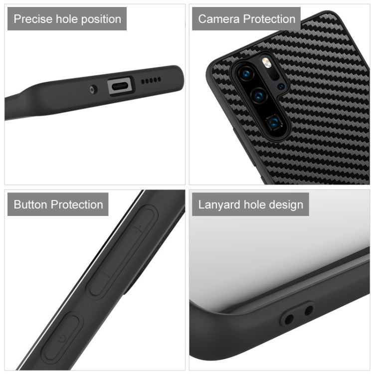 For Xiaomi Black Shark 5 IMAK LX-6 Series Carbon Fiber Pattern Shockproof Phone Case(Black)