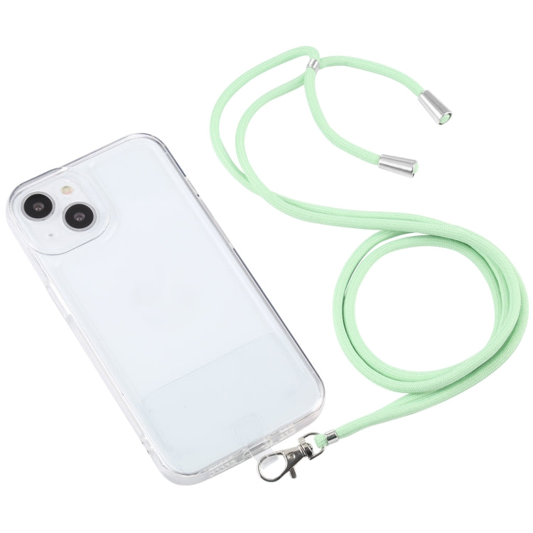 For iPhone 13 mini Lanyard Transparent TPU Phone Case