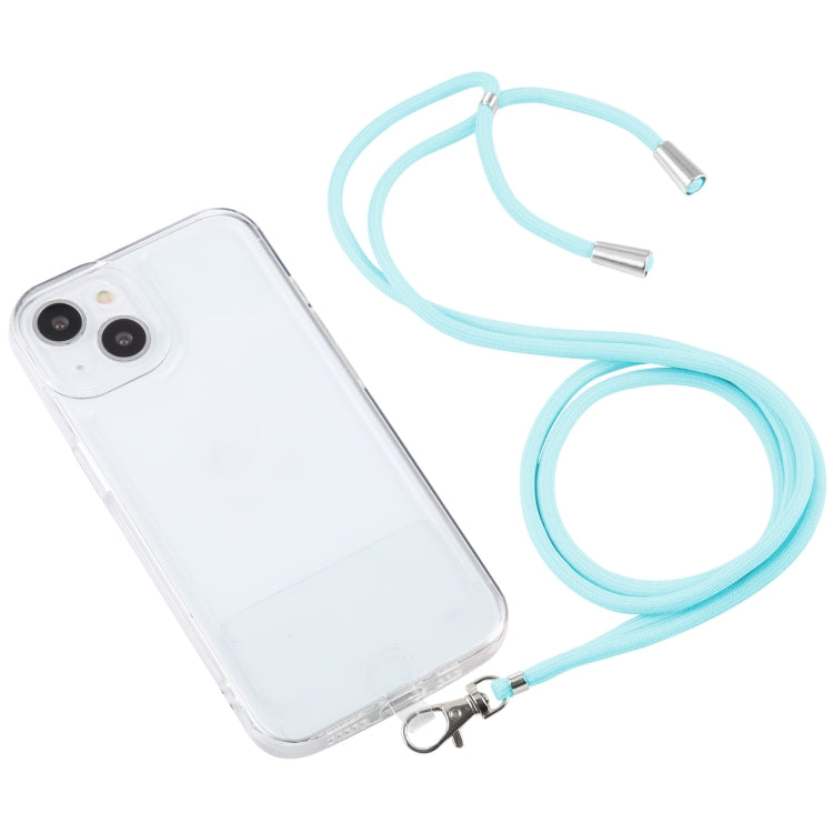 For iPhone 13 Lanyard Transparent TPU Phone Case