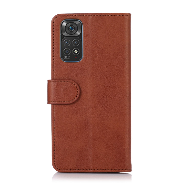 For Xiaomi Redmi Note 11S Cow Texture Leather Phone Case