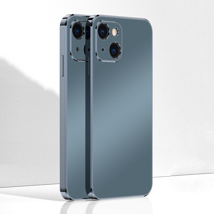 For iPhone 13 mini Ultra Thin Electroplated Frosted TPU Phone Case