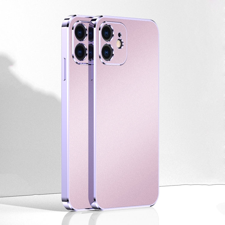 For iPhone 12 mini Ultra Thin Electroplated Frosted TPU Phone Case