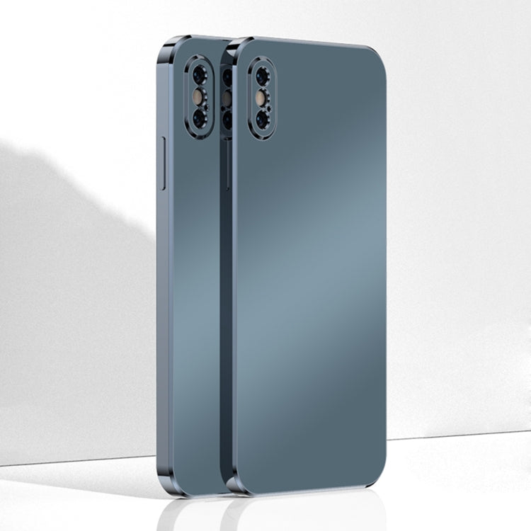 For iPhone X Ultra Thin Electroplated Frosted TPU Phone Case