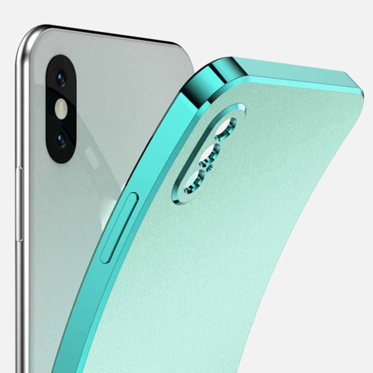 For iPhone XS Ultra Thin Electroplated Frosted TPU Phone Case