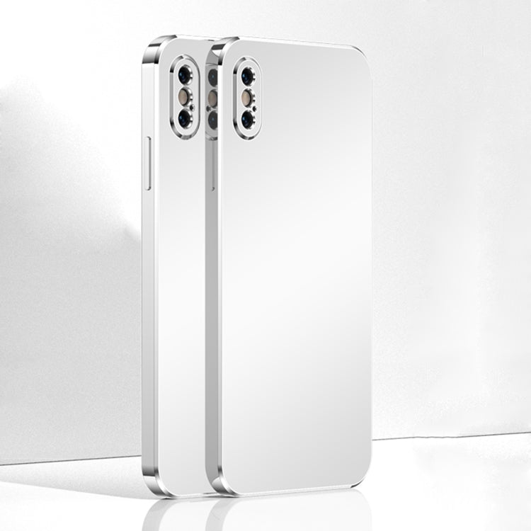 For iPhone XS Max Ultra Thin Electroplated Frosted TPU Phone Case
