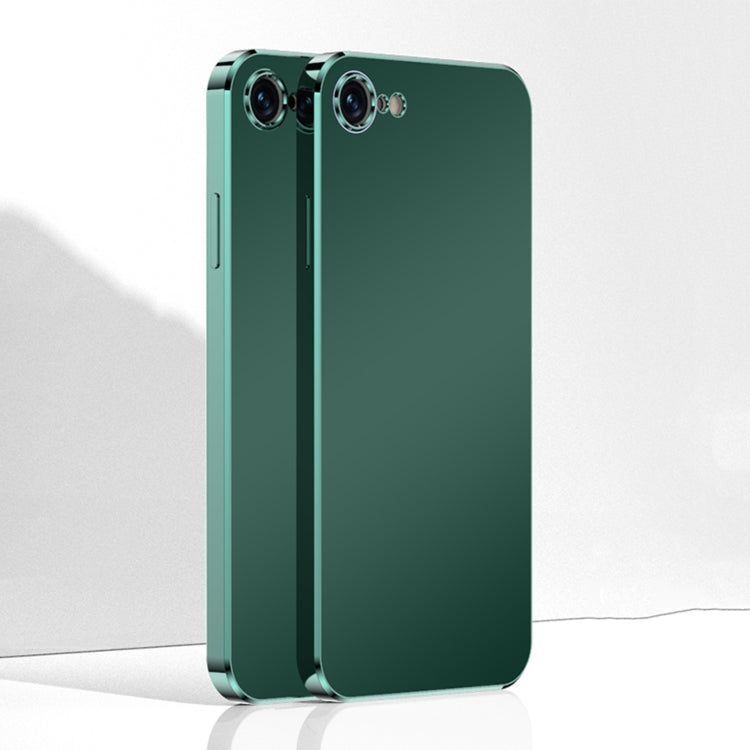 For iPhone SE 2022 / SE 2020 / 8 / 7 Ultra Thin Electroplated Frosted TPU Phone Case