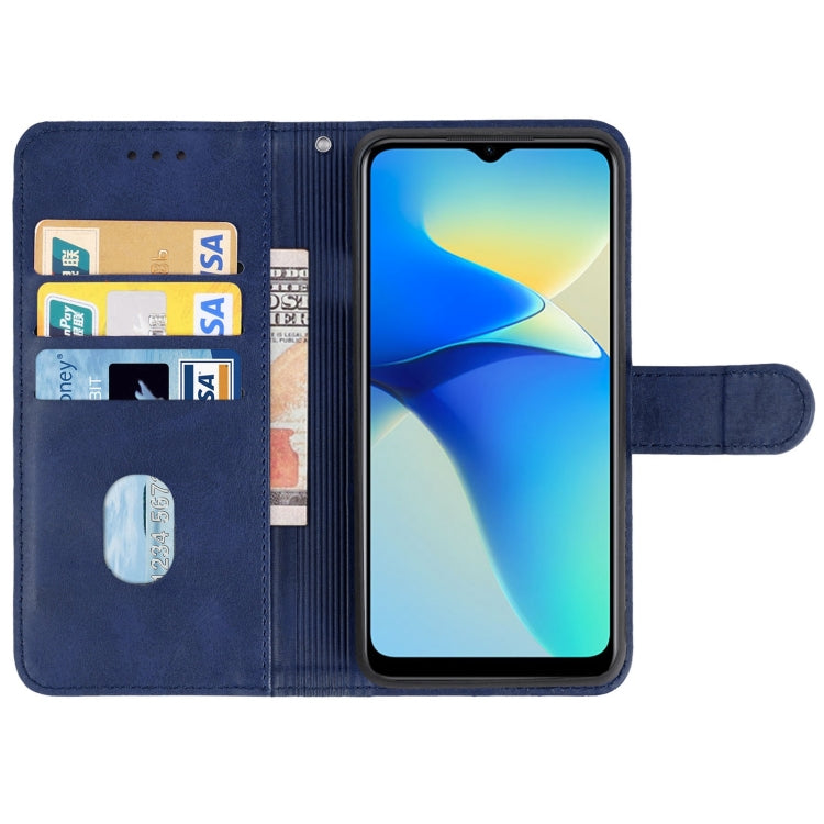 For vivo Y33e Leather Phone Case