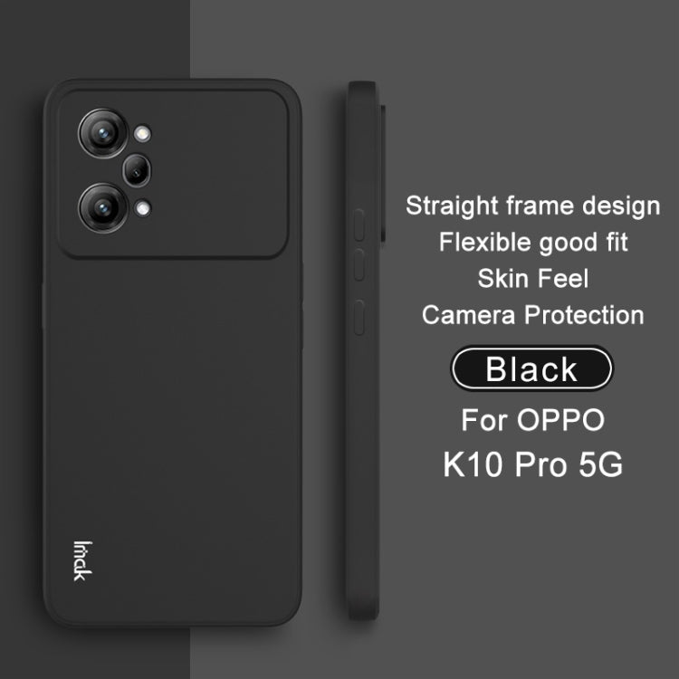 For OPPO K10 Pro 5G IMAK UC-4 Series Straight Edge TPU Phone Case