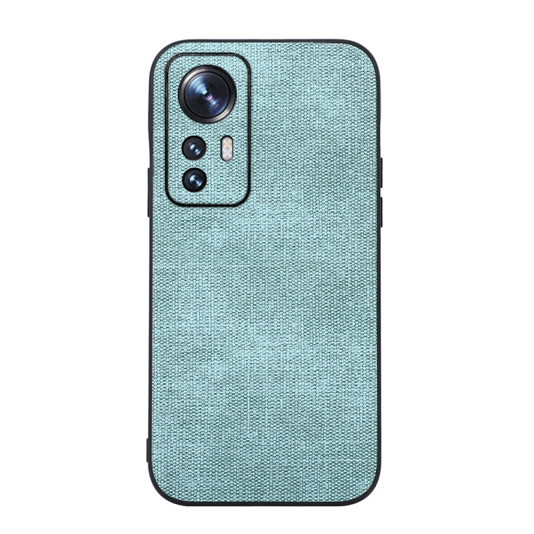 For Xiaomi 12 Pro Brugg Texture PU Shockproof Phone Case