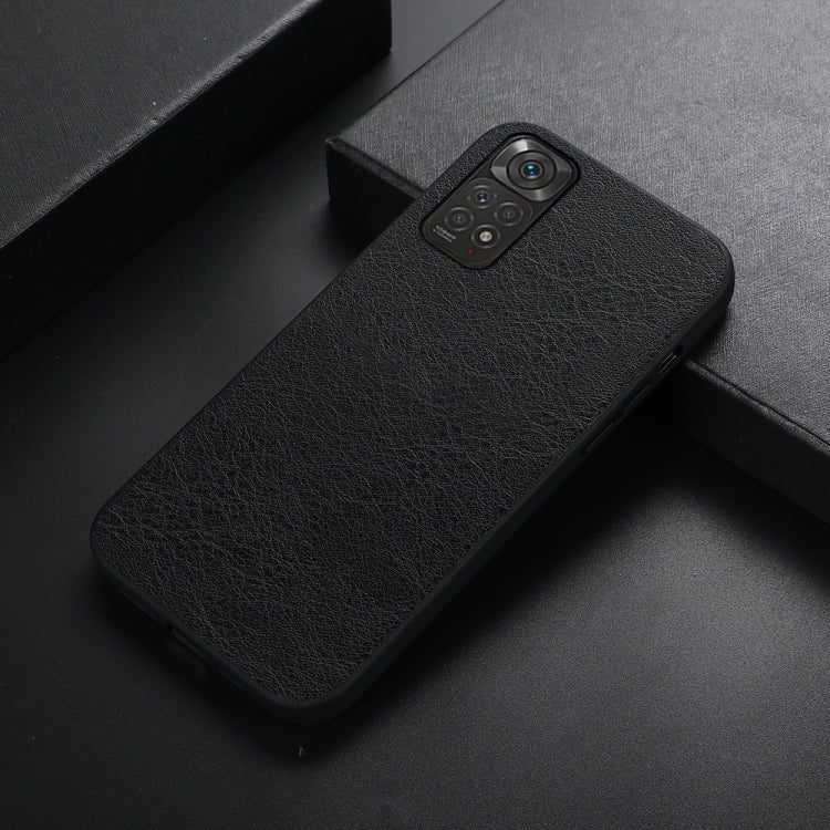 For Xiaomi Redmi Note 11 / Note 11S 4G Falette Texture PU Shockproof Phone Case