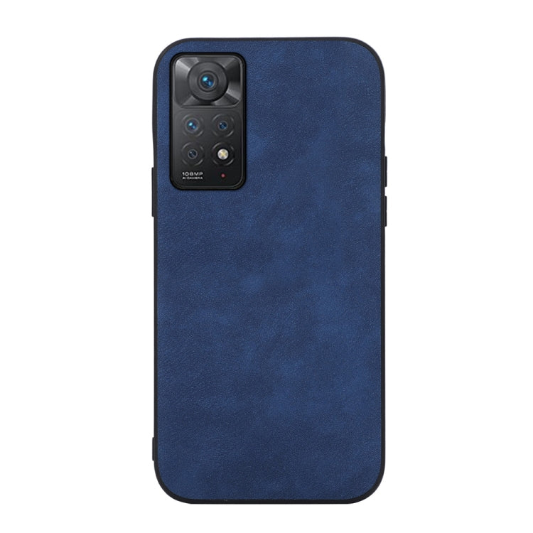 For Xiaomi Redmi Note 11 Pro Morocco Texture PU Shockproof Phone Case