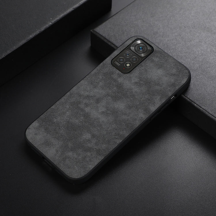 For Xiaomi Redmi Note 11 / Note 11S 4G Morocco Texture PU Shockproof Phone Case