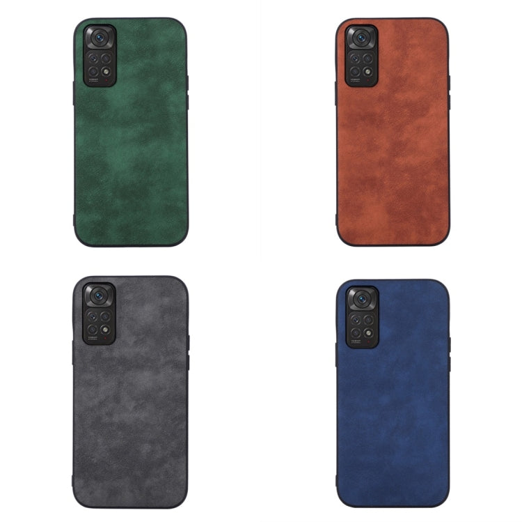 For Xiaomi Redmi Note 11 / Note 11S 4G Morocco Texture PU Shockproof Phone Case