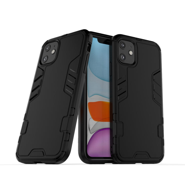For iPhone 11 Simple Style Shockproof PC + TPU Case