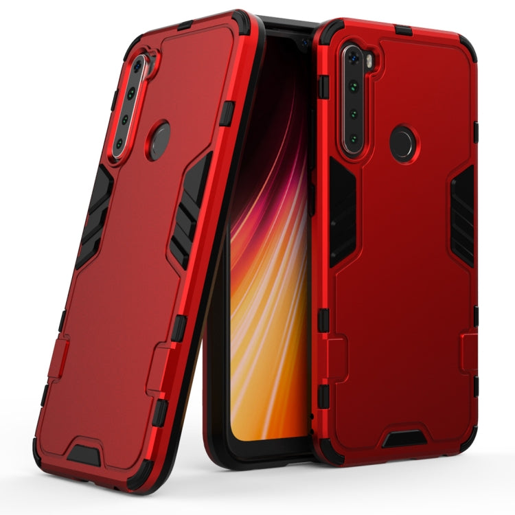 For Xiaomi Redmi Note 8 Simple Style Shockproof PC + TPU Case