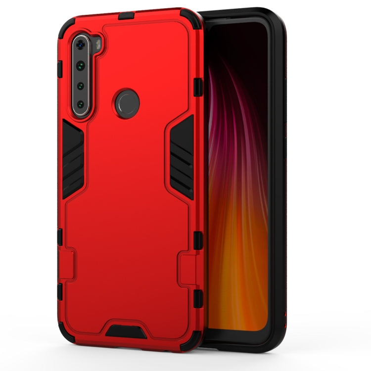 For Xiaomi Redmi Note 8 Simple Style Shockproof PC + TPU Case