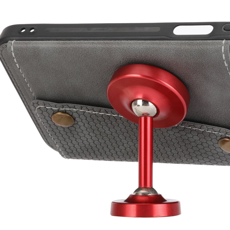 For Xiaomi Redmi Note 11 Pro Double Buckle Card Slots Magnetic Phone Case