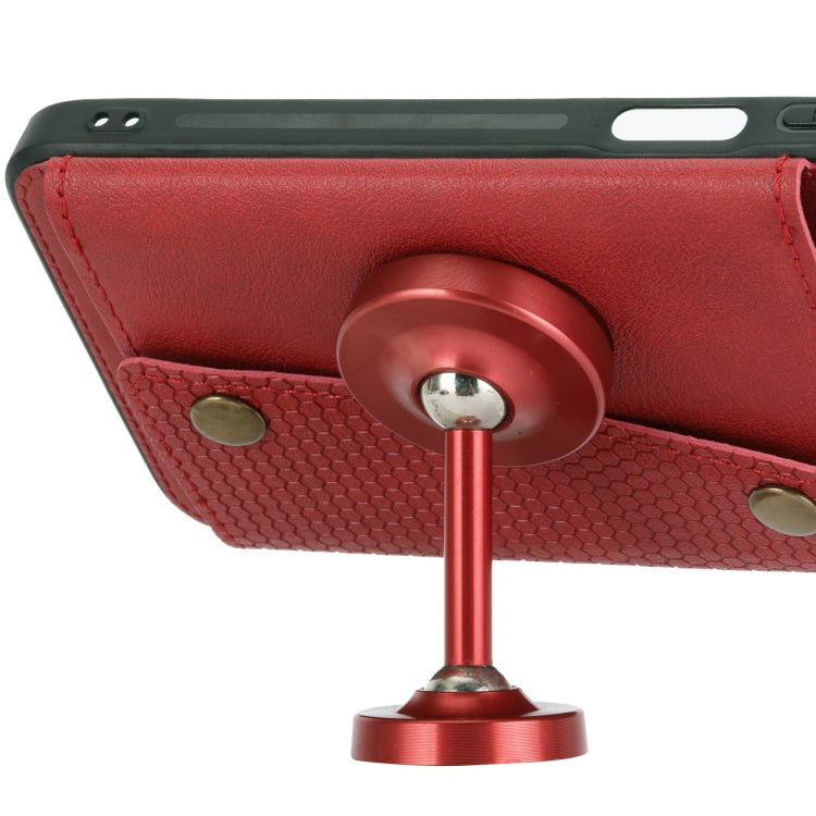 For Xiaomi Redmi Note 11 Pro Double Buckle Card Slots Magnetic Phone Case