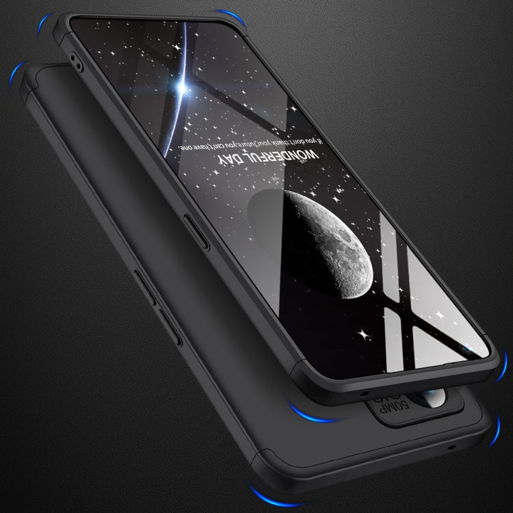 For OPPO Realme 9 Pro+ GKK Three Stage Splicing Full Coverage PC Case