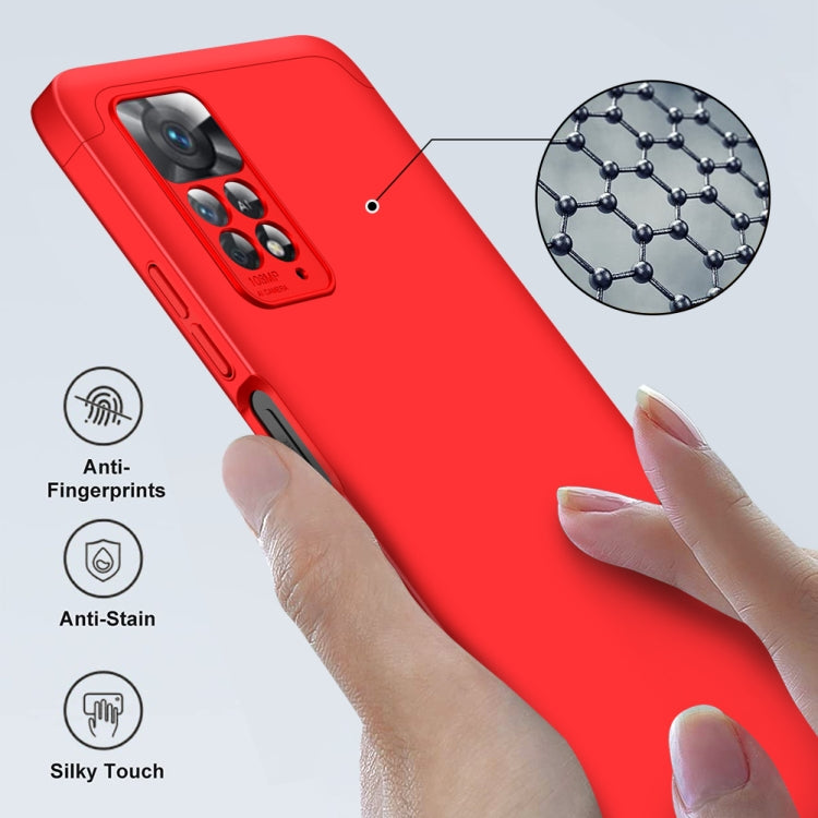 For Xiaomi Redmi Note 11 Pro 4G / 5G Global GKK Three Stage Splicing Full Coverage PC Case