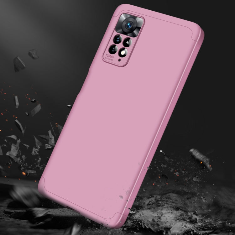 For Xiaomi Redmi Note 11 Pro 4G / 5G Global GKK Three Stage Splicing Full Coverage PC Case