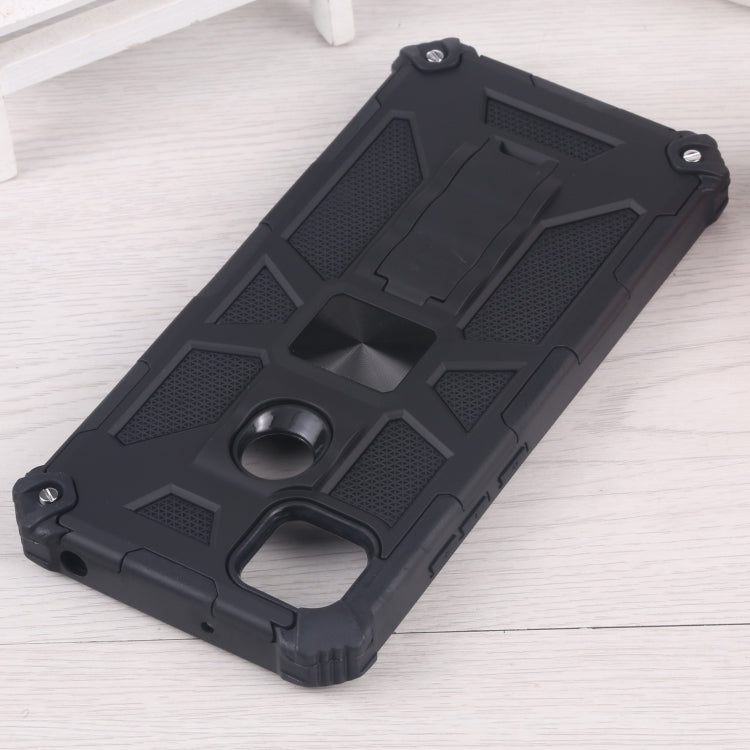 For Xiaomi Redmi 9C / 10A Armor Kickstand TPU + PC Magnetic Phone Case