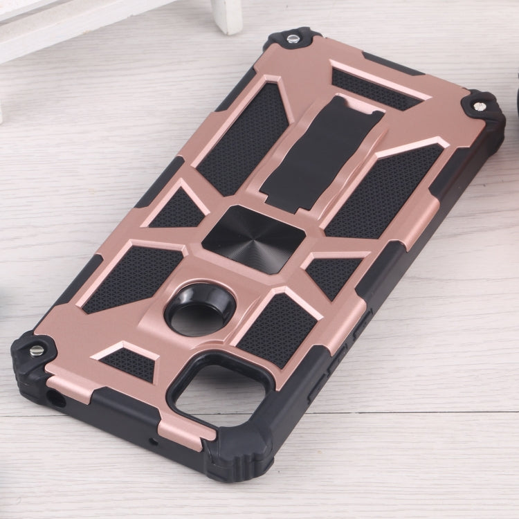 For Xiaomi Redmi 9C / 10A Armor Kickstand TPU + PC Magnetic Phone Case