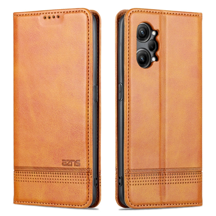 For OPPO K10 Pro AZNS Magnetic Calf Texture Flip Leather Phone Case