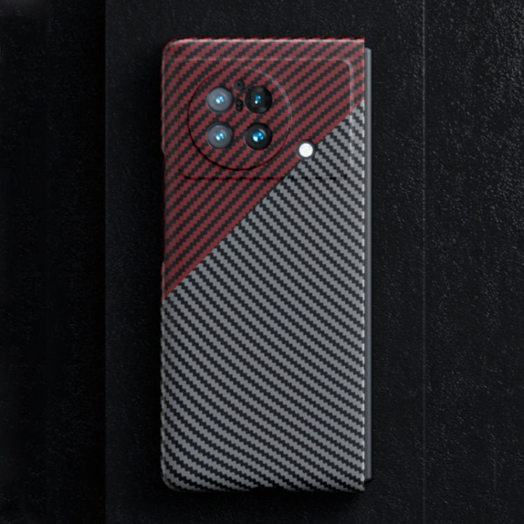 For vivo X Fold Carbon Fiber Shockproof Phone Case