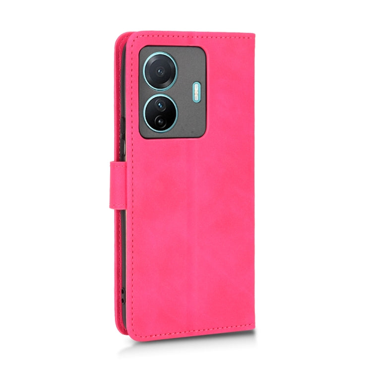 For vivo S15E Skin Feel Magnetic Flip Leather Phone Case