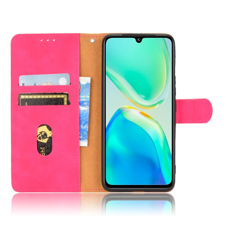 For vivo S15E Skin Feel Magnetic Flip Leather Phone Case