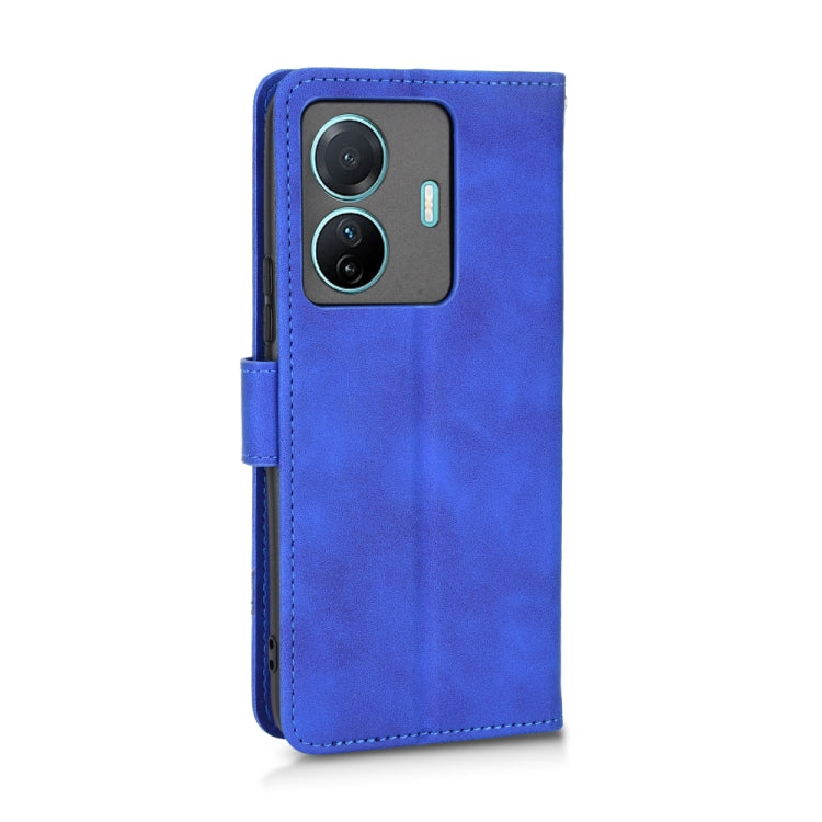 For vivo S15E Skin Feel Magnetic Flip Leather Phone Case