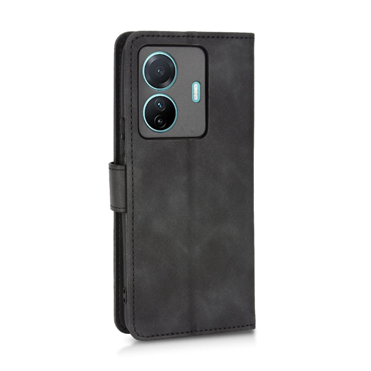 For vivo S15E Skin Feel Magnetic Flip Leather Phone Case