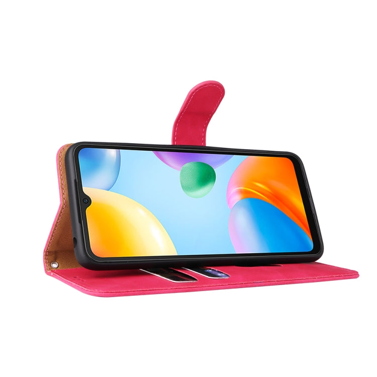 For Xiaomi Redmi 10C Skin Feel Magnetic Flip Leather Phone Case