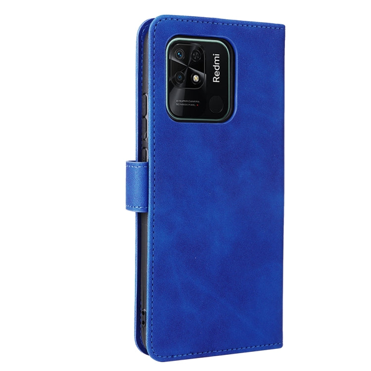 For Xiaomi Redmi 10C Skin Feel Magnetic Flip Leather Phone Case