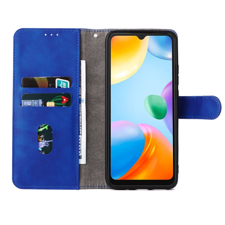 For Xiaomi Redmi 10C Skin Feel Magnetic Flip Leather Phone Case