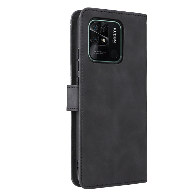 For Xiaomi Redmi 10C Skin Feel Magnetic Flip Leather Phone Case