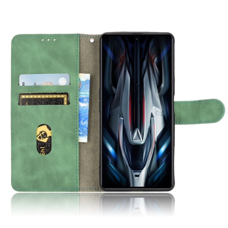 For Xiaomi Poco F4 GT/Redmi K50 Gaming Skin Feel Magnetic Flip Leather Phone Case