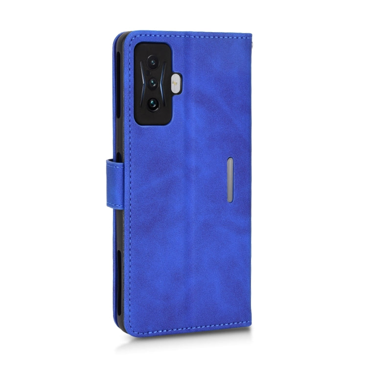 For Xiaomi Poco F4 GT/Redmi K50 Gaming Skin Feel Magnetic Flip Leather Phone Case
