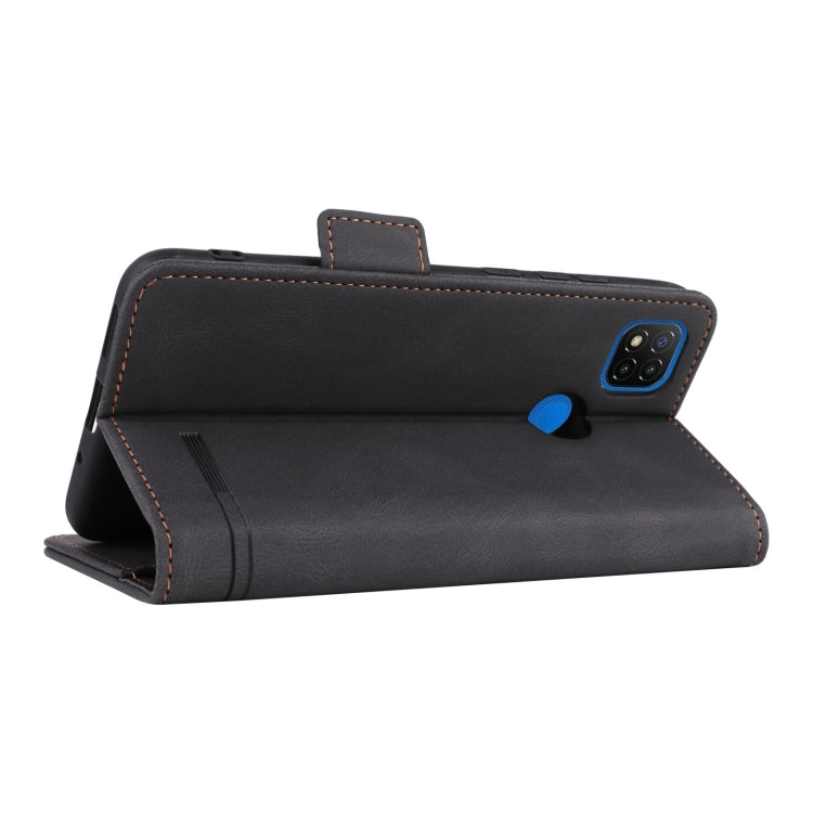 For Xiaomi Redmi 9C Magnetic Clasp Flip Leather Phone Case
